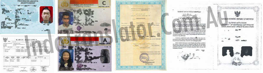 Indonesian Marriage Certificate Translation Wellington